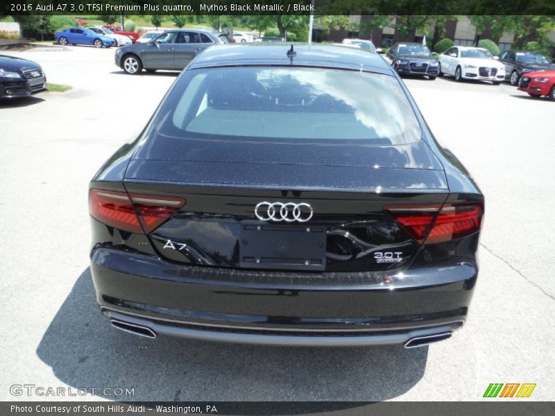 Mythos Black Metallic / Black 2016 Audi A7 3.0 TFSI Premium Plus quattro
