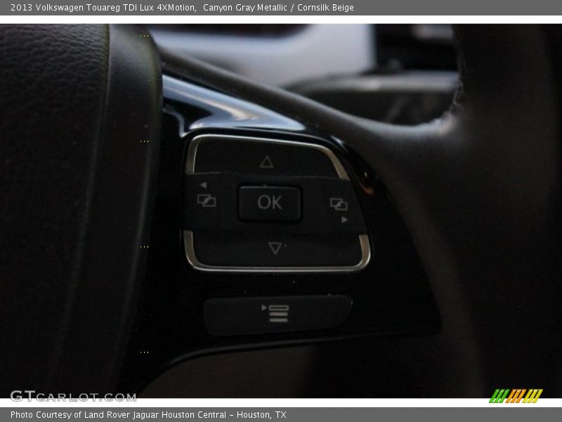 Canyon Gray Metallic / Cornsilk Beige 2013 Volkswagen Touareg TDI Lux 4XMotion