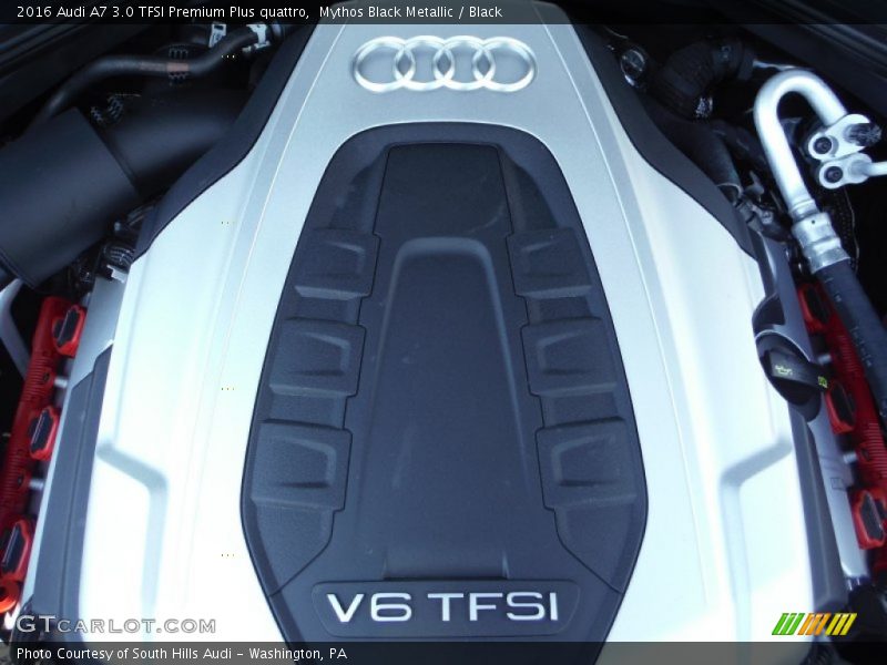 Mythos Black Metallic / Black 2016 Audi A7 3.0 TFSI Premium Plus quattro