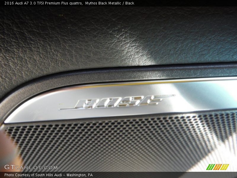 Mythos Black Metallic / Black 2016 Audi A7 3.0 TFSI Premium Plus quattro