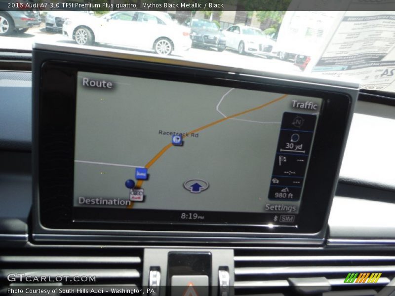 Mythos Black Metallic / Black 2016 Audi A7 3.0 TFSI Premium Plus quattro