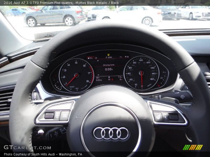 Mythos Black Metallic / Black 2016 Audi A7 3.0 TFSI Premium Plus quattro