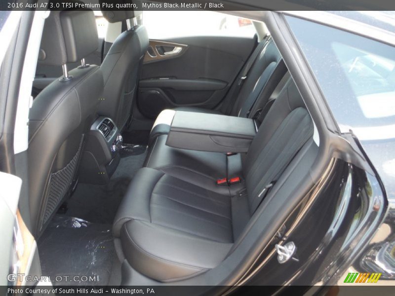Rear Seat of 2016 A7 3.0 TFSI Premium Plus quattro