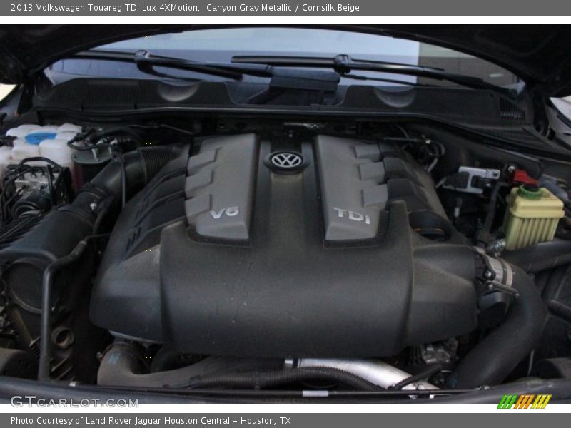 Canyon Gray Metallic / Cornsilk Beige 2013 Volkswagen Touareg TDI Lux 4XMotion