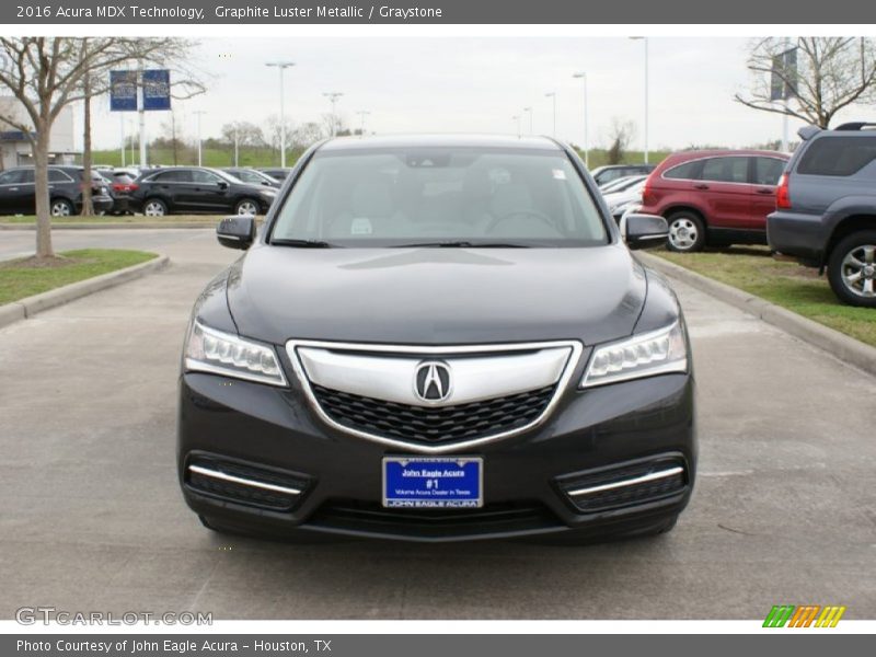 Graphite Luster Metallic / Graystone 2016 Acura MDX Technology
