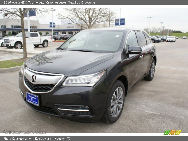 Graphite Luster Metallic / Graystone 2016 Acura MDX Technology