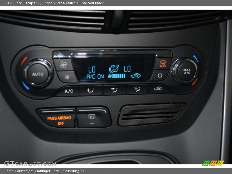 Controls of 2016 Escape SE
