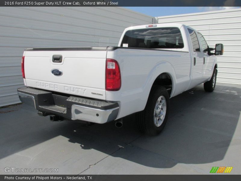 Oxford White / Steel 2016 Ford F250 Super Duty XLT Crew Cab
