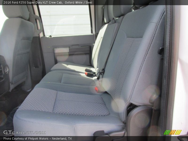 Oxford White / Steel 2016 Ford F250 Super Duty XLT Crew Cab