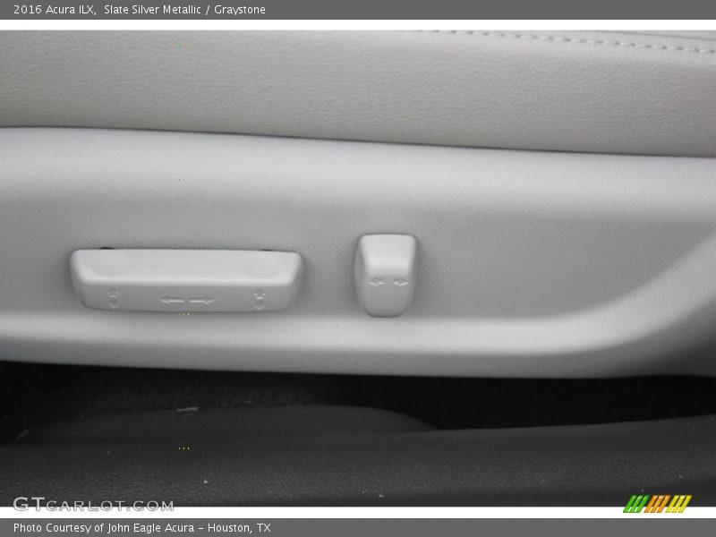 Slate Silver Metallic / Graystone 2016 Acura ILX