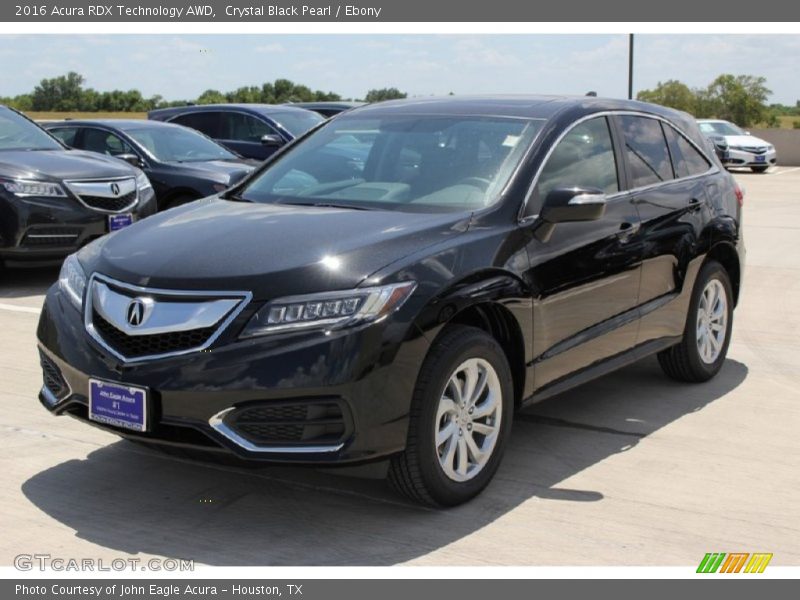 Crystal Black Pearl / Ebony 2016 Acura RDX Technology AWD