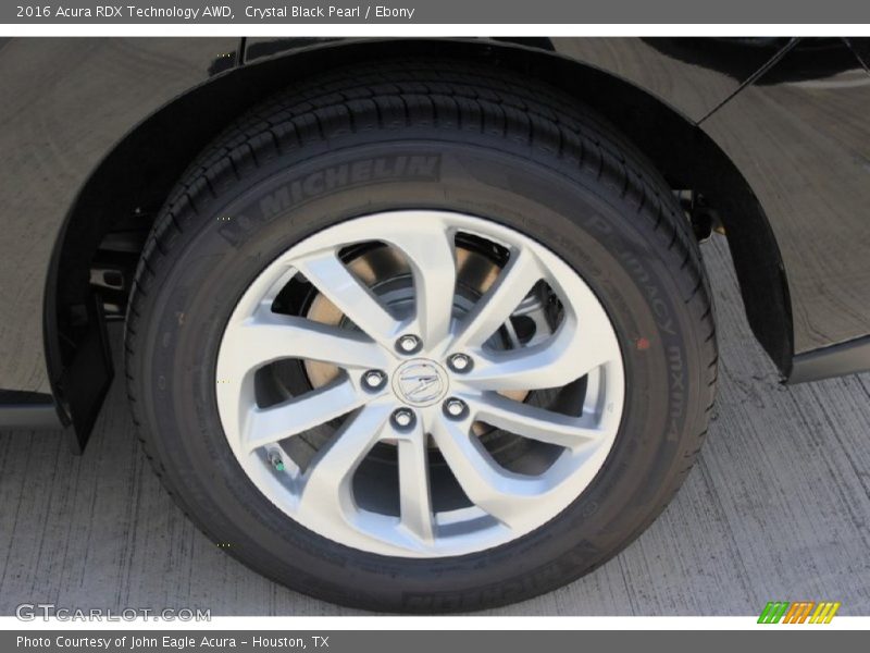 Crystal Black Pearl / Ebony 2016 Acura RDX Technology AWD
