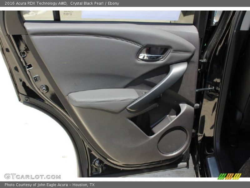 Crystal Black Pearl / Ebony 2016 Acura RDX Technology AWD