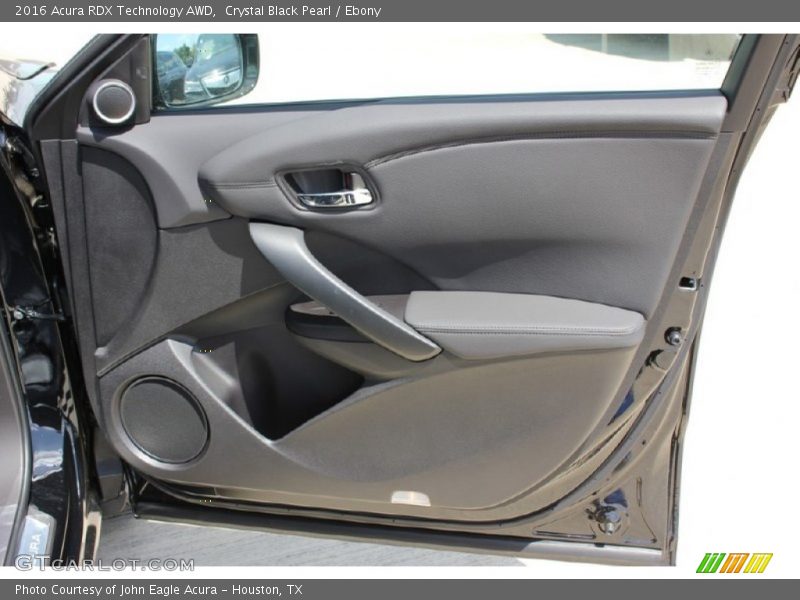 Crystal Black Pearl / Ebony 2016 Acura RDX Technology AWD