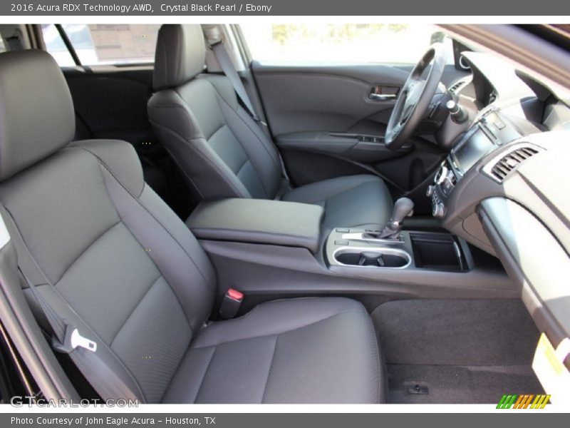 Crystal Black Pearl / Ebony 2016 Acura RDX Technology AWD