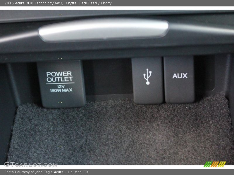 Crystal Black Pearl / Ebony 2016 Acura RDX Technology AWD
