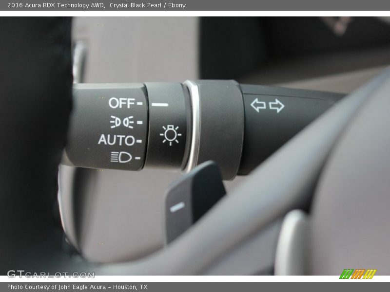 Crystal Black Pearl / Ebony 2016 Acura RDX Technology AWD
