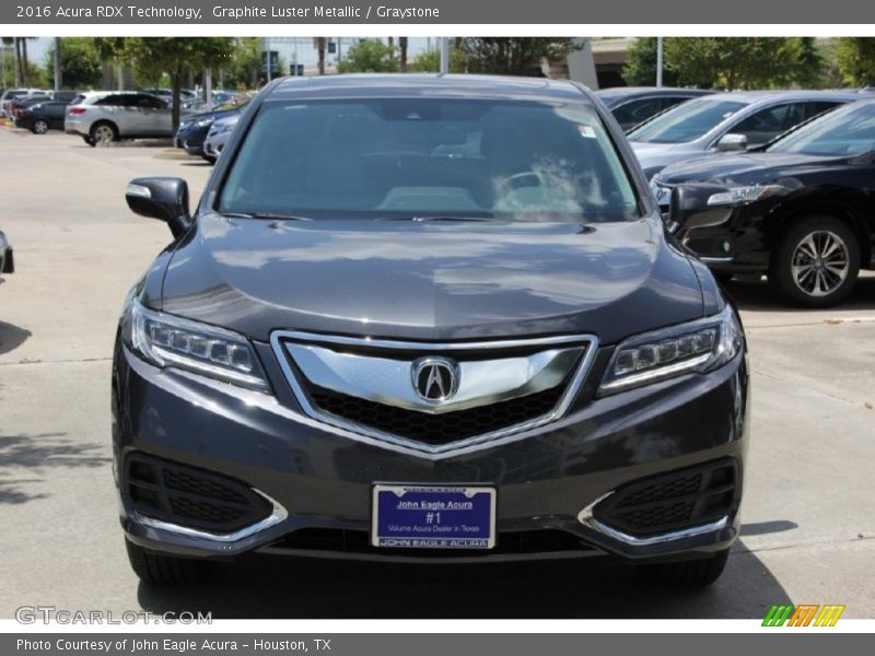 Graphite Luster Metallic / Graystone 2016 Acura RDX Technology