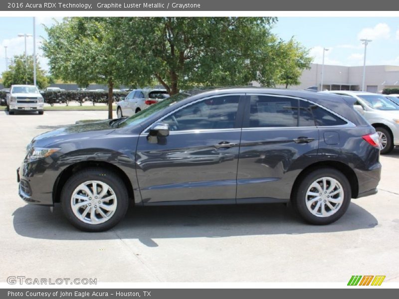 Graphite Luster Metallic / Graystone 2016 Acura RDX Technology