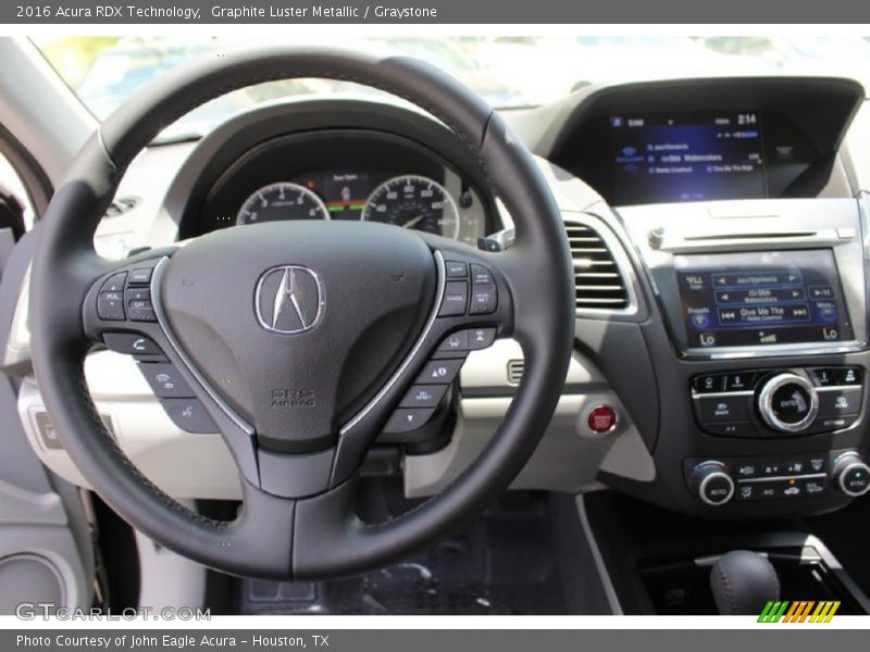 Graphite Luster Metallic / Graystone 2016 Acura RDX Technology
