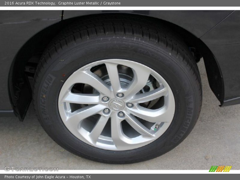 Graphite Luster Metallic / Graystone 2016 Acura RDX Technology
