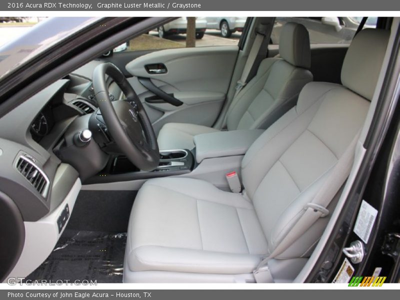Graphite Luster Metallic / Graystone 2016 Acura RDX Technology