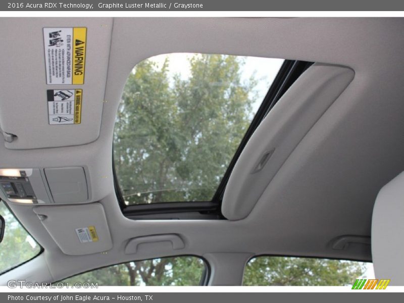 Graphite Luster Metallic / Graystone 2016 Acura RDX Technology