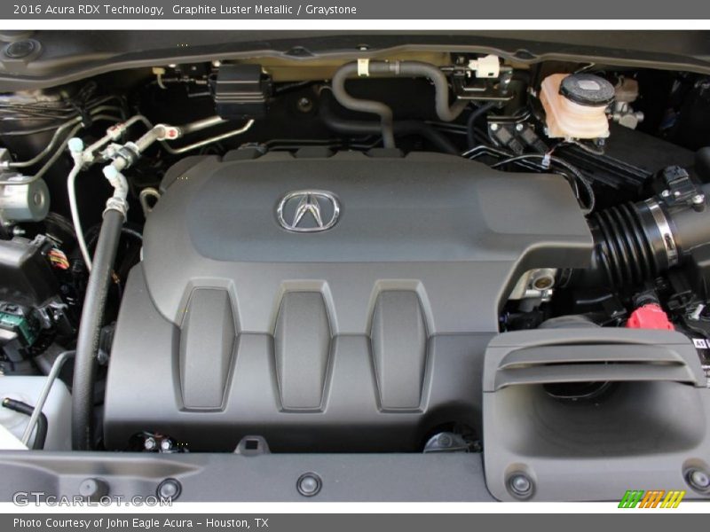 Graphite Luster Metallic / Graystone 2016 Acura RDX Technology