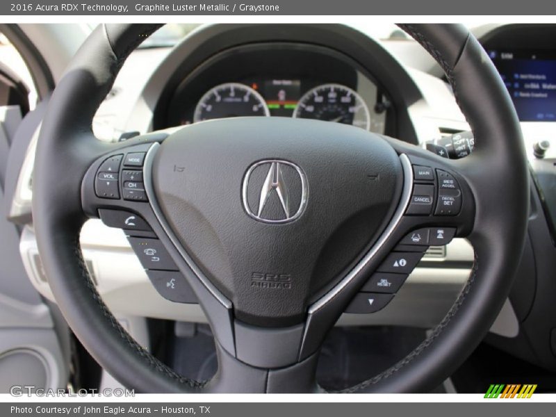 Graphite Luster Metallic / Graystone 2016 Acura RDX Technology