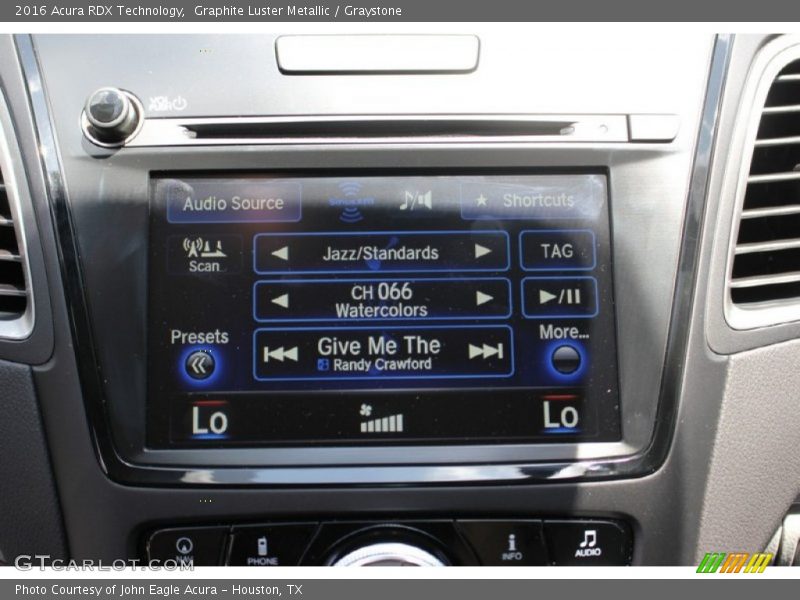 Graphite Luster Metallic / Graystone 2016 Acura RDX Technology