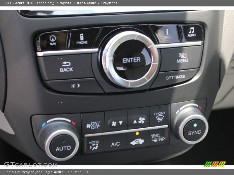 Graphite Luster Metallic / Graystone 2016 Acura RDX Technology