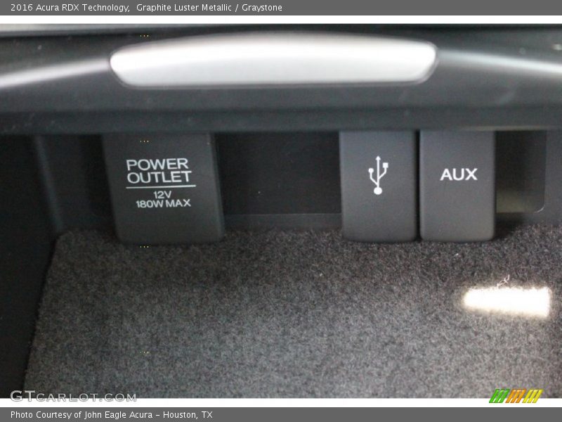 Graphite Luster Metallic / Graystone 2016 Acura RDX Technology