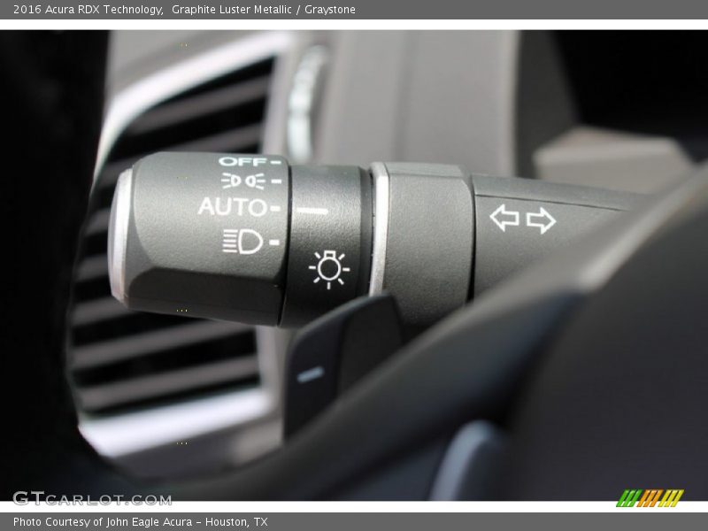 Graphite Luster Metallic / Graystone 2016 Acura RDX Technology