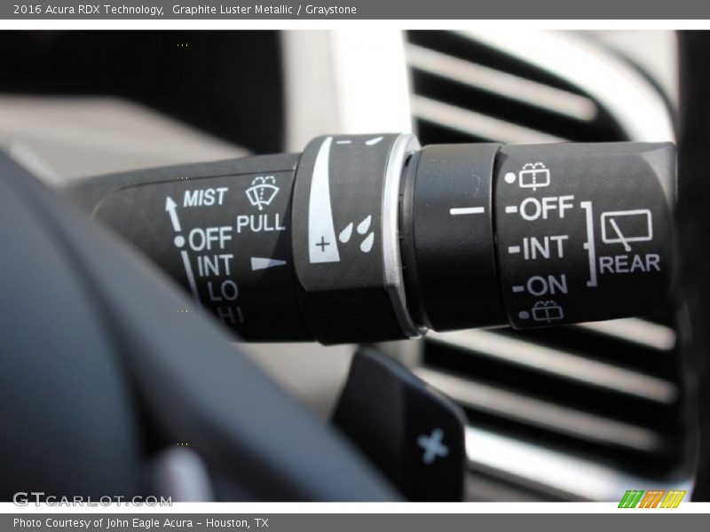 Graphite Luster Metallic / Graystone 2016 Acura RDX Technology
