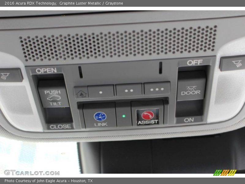 Graphite Luster Metallic / Graystone 2016 Acura RDX Technology