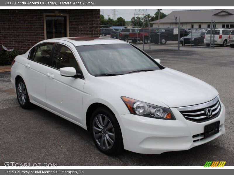 Taffeta White / Ivory 2012 Honda Accord EX Sedan