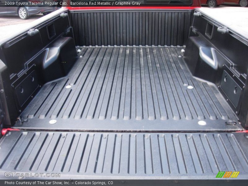 Barcelona Red Metallic / Graphite Gray 2009 Toyota Tacoma Regular Cab