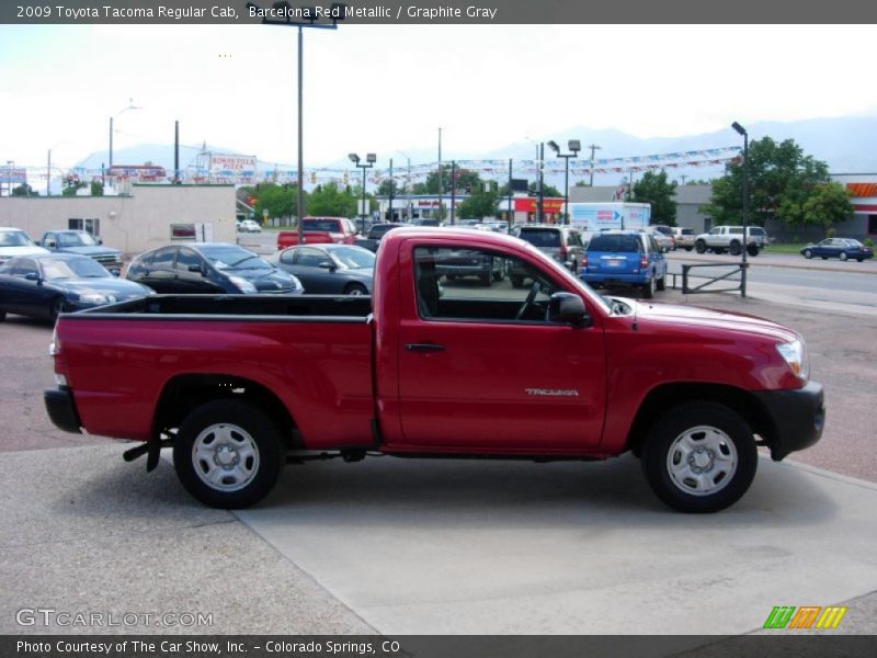  2009 Tacoma Regular Cab Barcelona Red Metallic