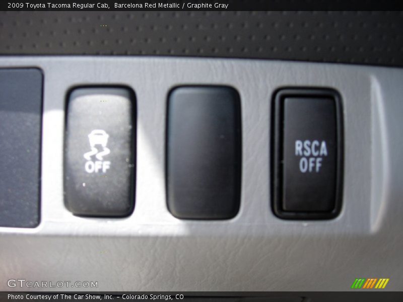Barcelona Red Metallic / Graphite Gray 2009 Toyota Tacoma Regular Cab