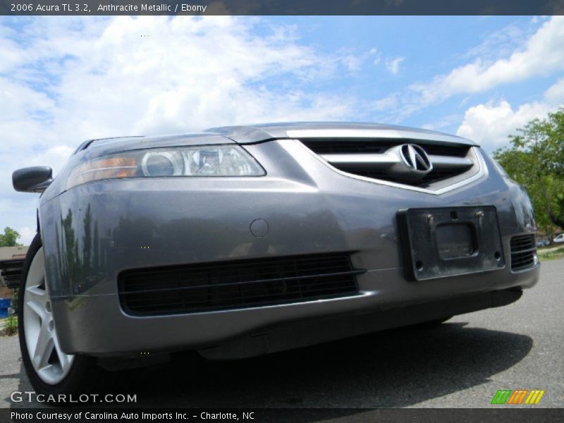 Anthracite Metallic / Ebony 2006 Acura TL 3.2