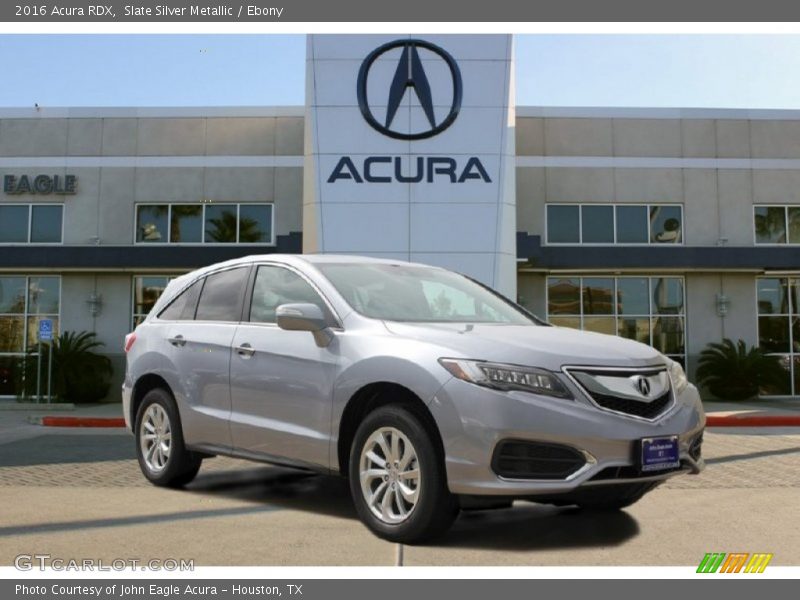 Slate Silver Metallic / Ebony 2016 Acura RDX