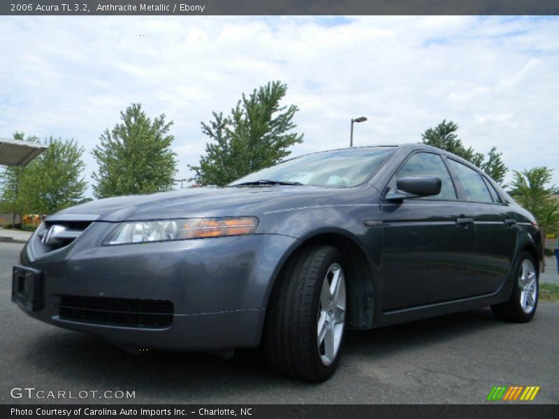 Anthracite Metallic / Ebony 2006 Acura TL 3.2