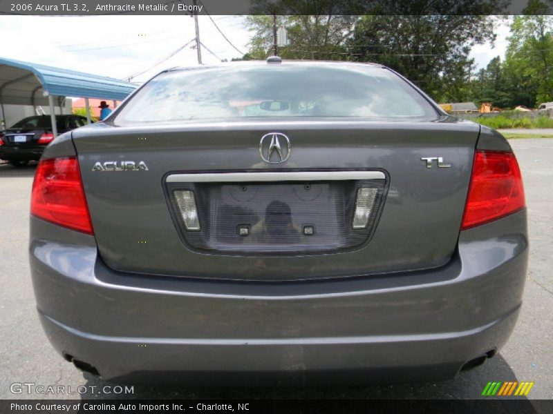 Anthracite Metallic / Ebony 2006 Acura TL 3.2