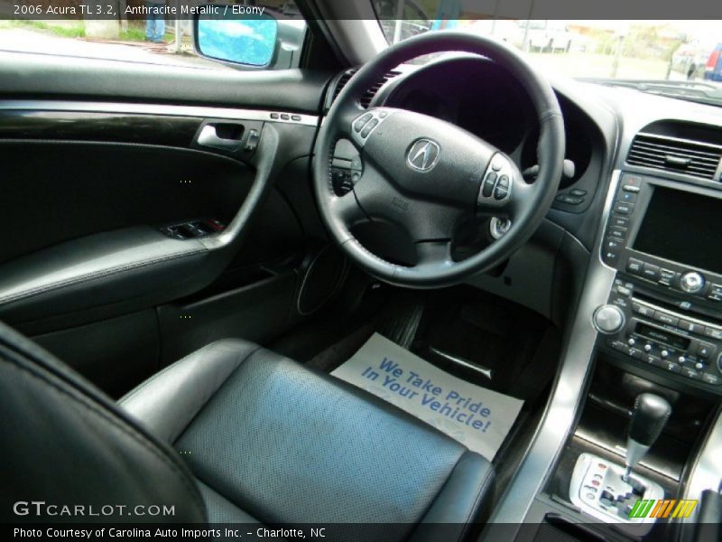 Anthracite Metallic / Ebony 2006 Acura TL 3.2