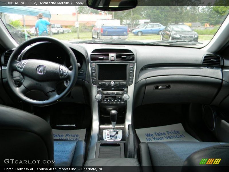 Anthracite Metallic / Ebony 2006 Acura TL 3.2