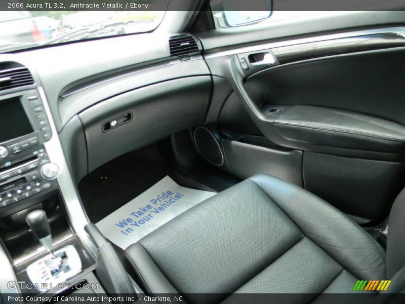 Anthracite Metallic / Ebony 2006 Acura TL 3.2