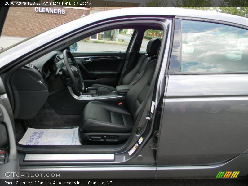 Anthracite Metallic / Ebony 2006 Acura TL 3.2