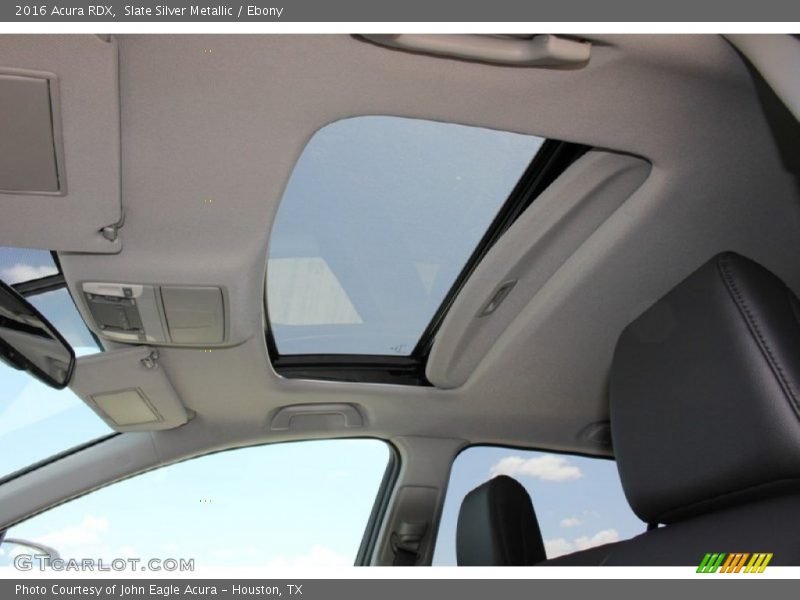 Slate Silver Metallic / Ebony 2016 Acura RDX