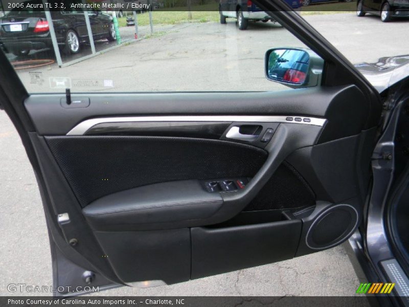 Anthracite Metallic / Ebony 2006 Acura TL 3.2