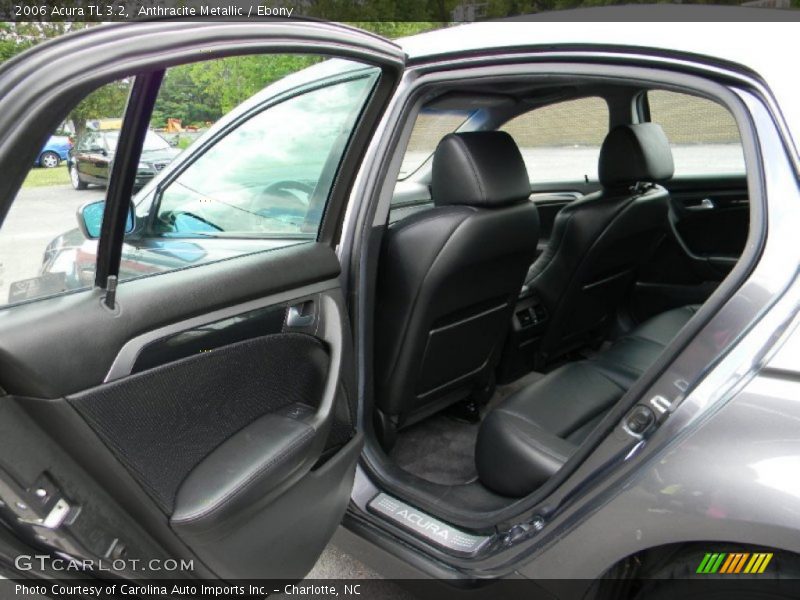 Anthracite Metallic / Ebony 2006 Acura TL 3.2